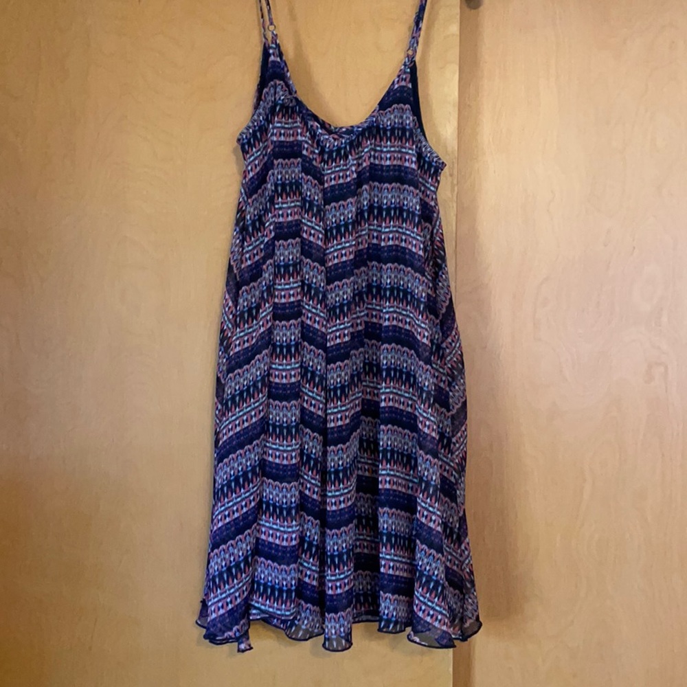 Express flowy sun dress, small